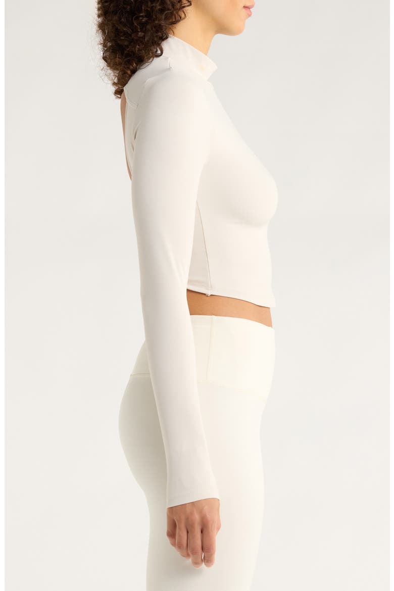 Cloud Open Back Crop Top, Alternate, color, MOONBEAM