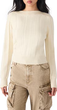 Steve Madden Serra Boat Neck Sweater