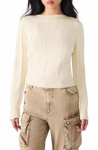Steve Madden Serra Boat Neck Sweater