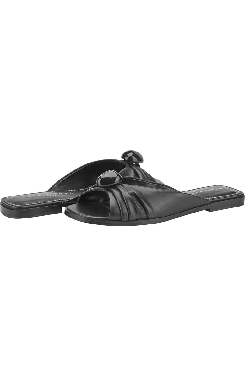 Marc Fisher LTD Dalani Slide Sandal, Alternate, color, Black