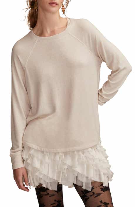 Lucky Brand Long Sleeve Crewneck T-Shirt