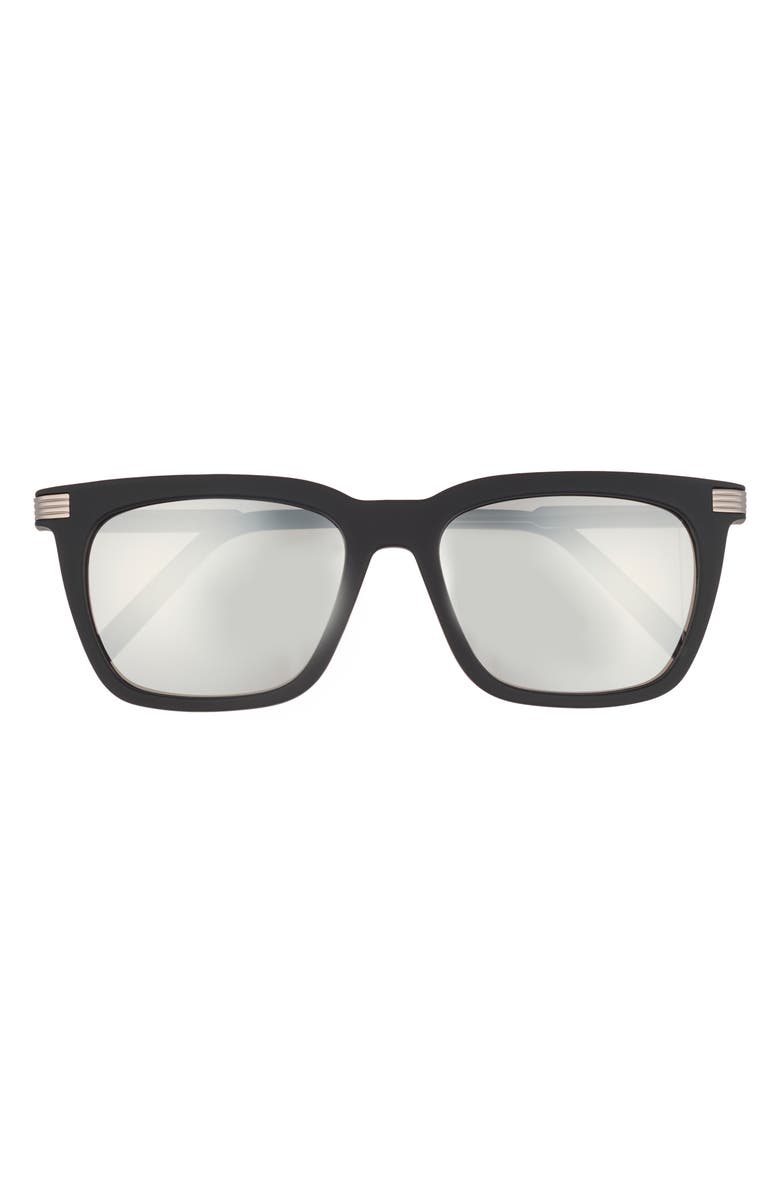 Vince Camuto 126mm Square Optical Glasses, Main, color, Black