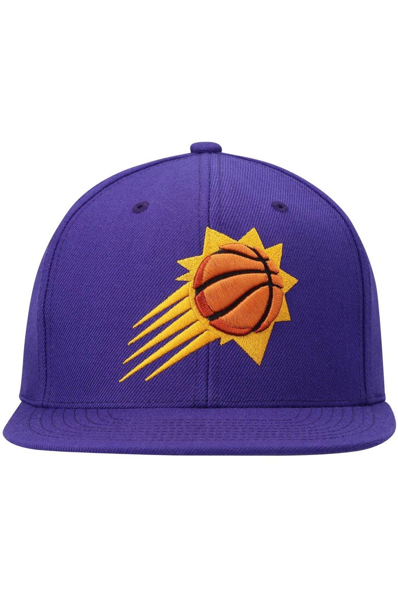 Men's Mitchell & Ness Purple Phoenix Suns Ground 2.0 Snapback Hat, Alternate, color, Purple