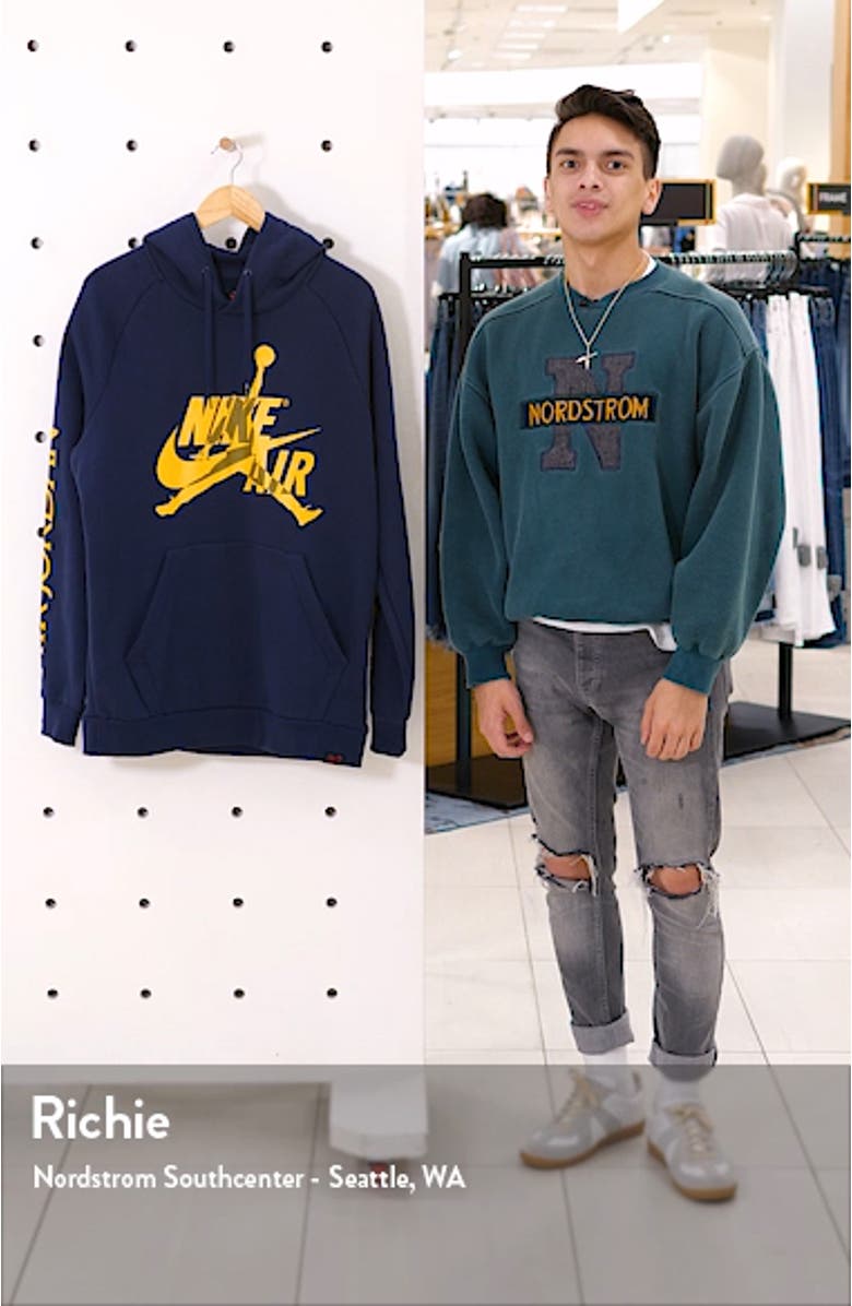 Jumpman Classics Hooded Sweatshirt, sales video thumbnail