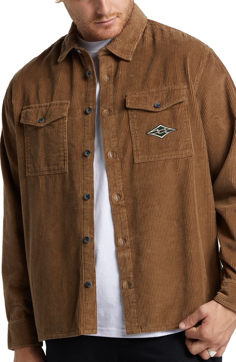 Billabong Bong Days Regular Fit Cotton Denim Button-Up Shirt, Alternate, color,