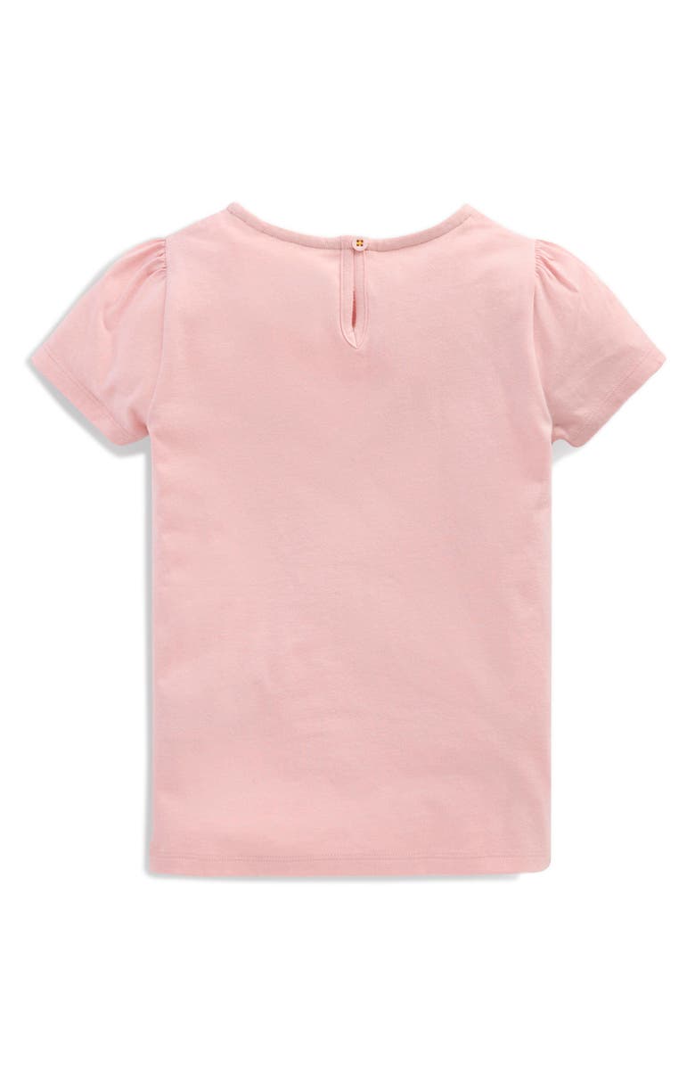 Mini Boden Kids' Superstitch Ice Cream Puff Sleeve T-Shirt, Alternate, color, Pink Ice Cream