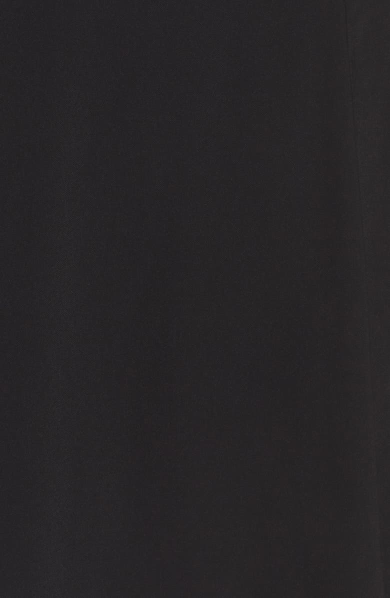 Adrianna Papell Asymmetrical Drape Shift Dress, Alternate, color, 