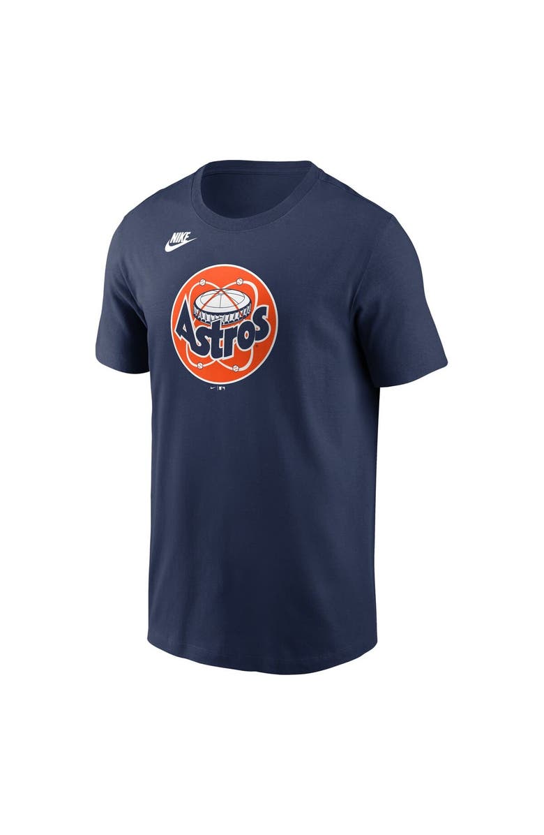 Nike Men's Nike Navy Houston Astros Cooperstown Collection Team Logo T-Shirt, Alternate, color, Navy