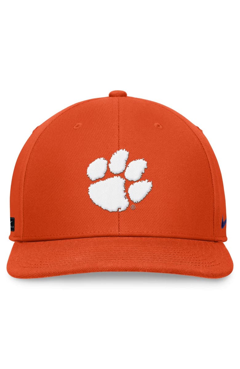 Nike Men's Nike Orange Clemson Tigers On-Field Pro Bill Snapback Hat, Alternate, color, Orange