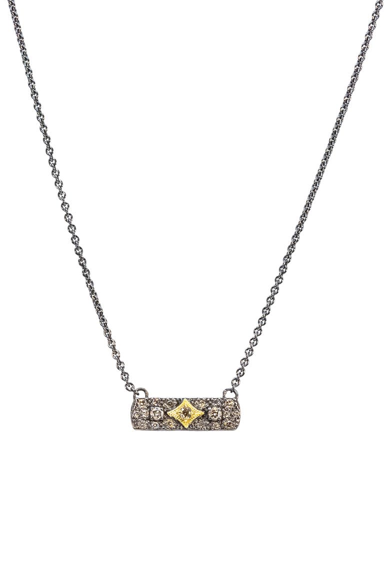 Crivelli Pendant Necklace, Main, color, SILVER/ GOLD