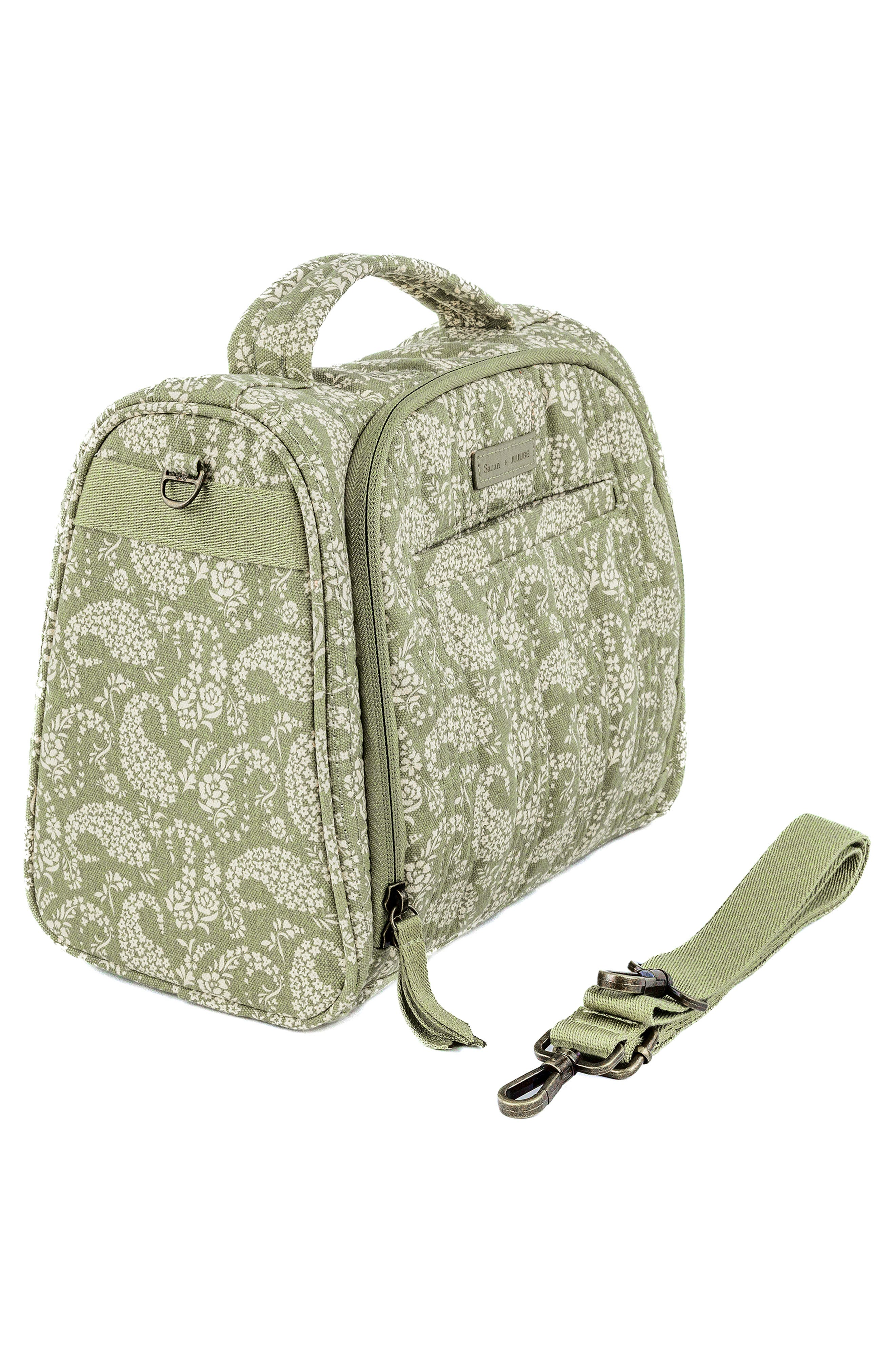 JuJuBe x Sazan Hendrix Insulated Bottle Bag, Alternate, color, Paisley Floral