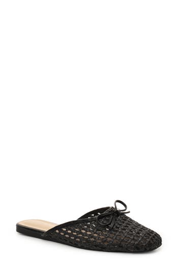 NICOLE MILLER NICOLE MILLER FLATTY WOVEN MULE