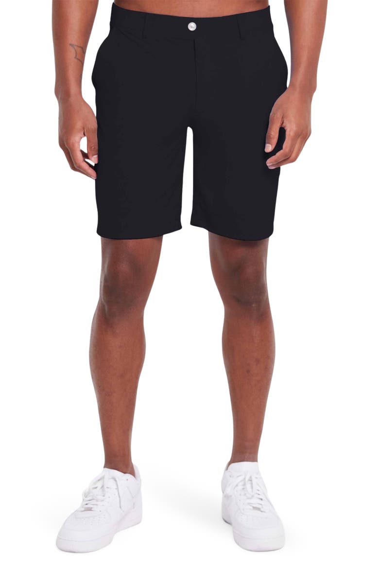 Hanover Pull-On Shorts, Main, color, TUXEDO