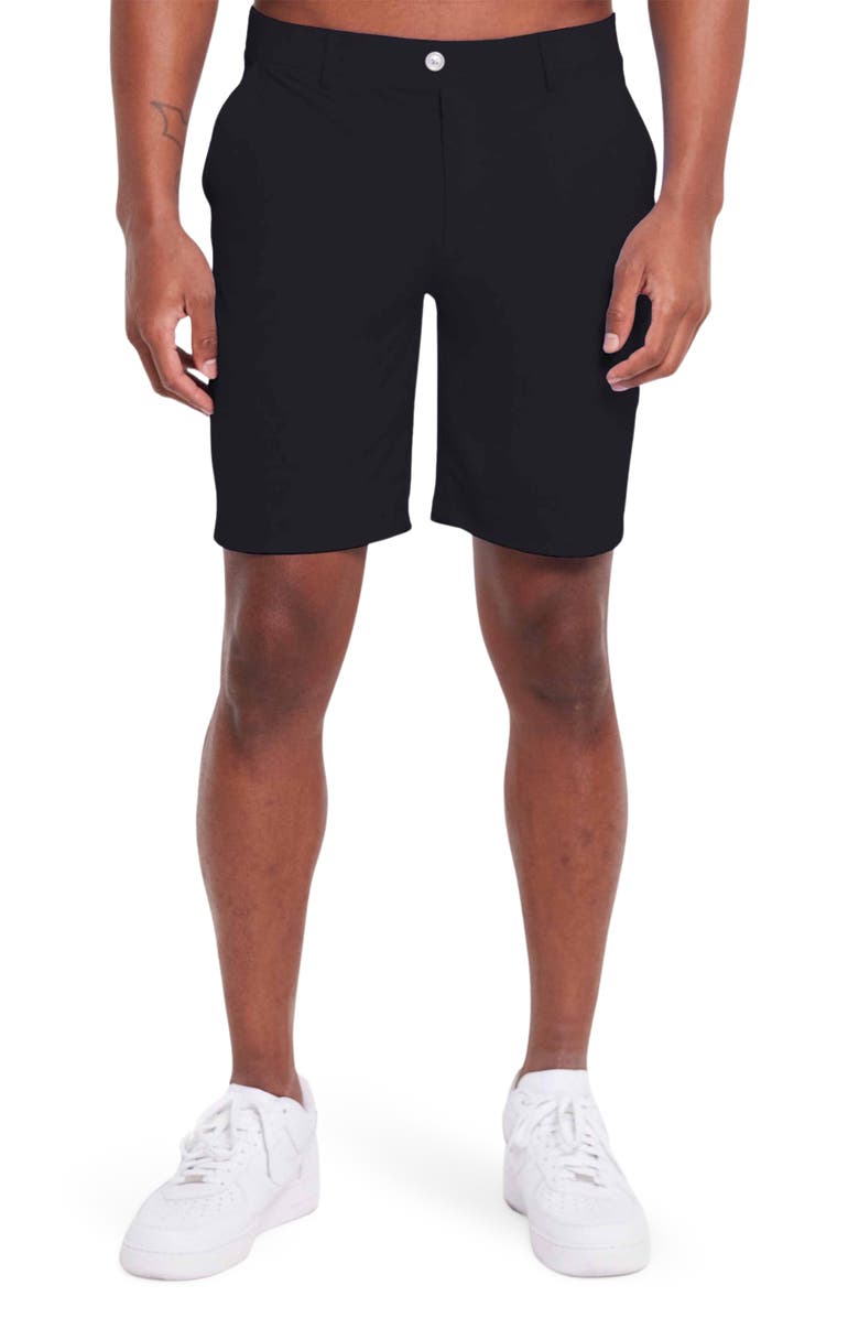 Redvanly Hanover Pull-On Shorts, Main, color, Tuxedo