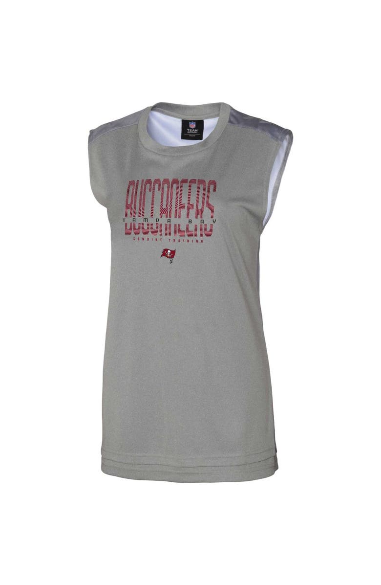 Outerstuff Women's Gray Tampa Bay Buccaneers No Sweat Tank Top, Alternate, color, Gray