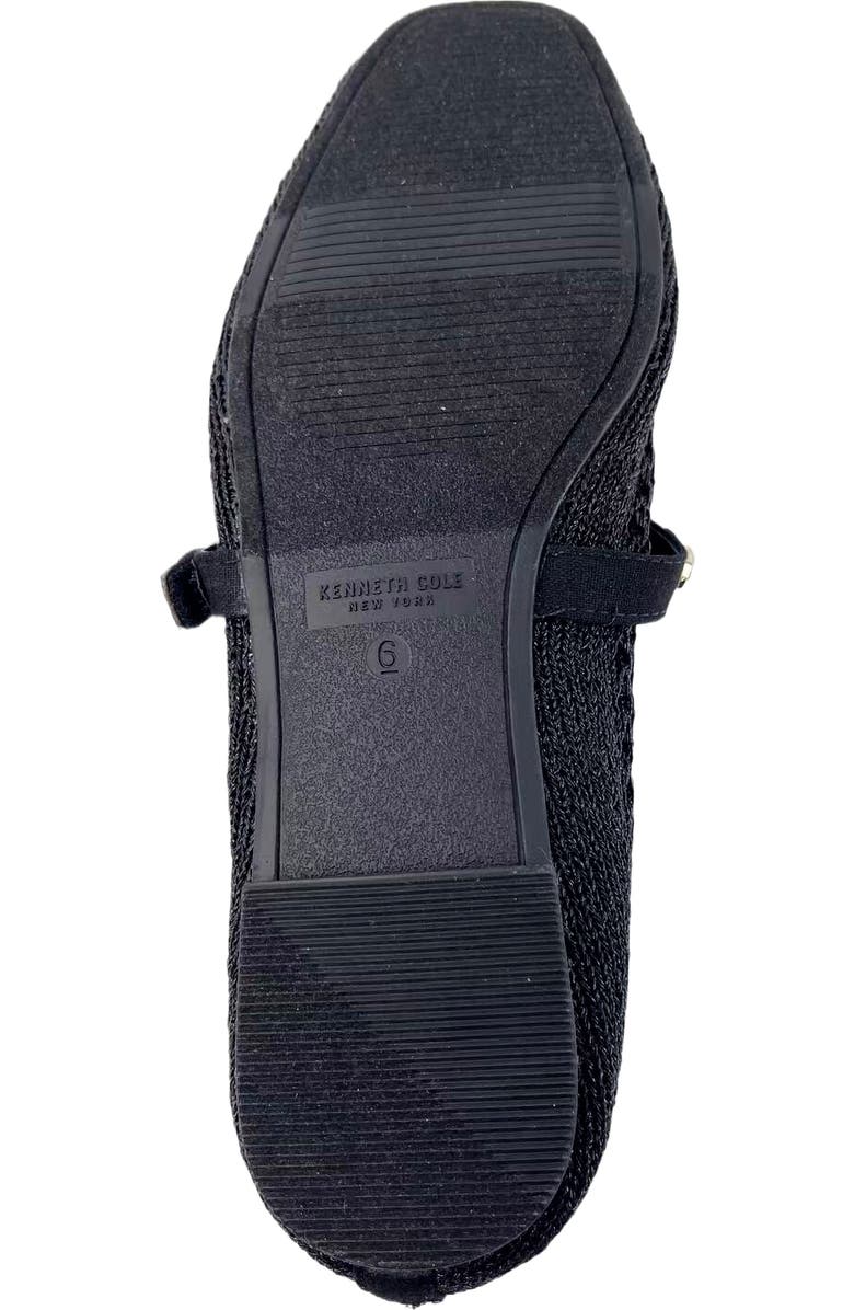 Kenneth Cole Zeta Stones Embellished Knit Ballet Flat, Alternate, color,