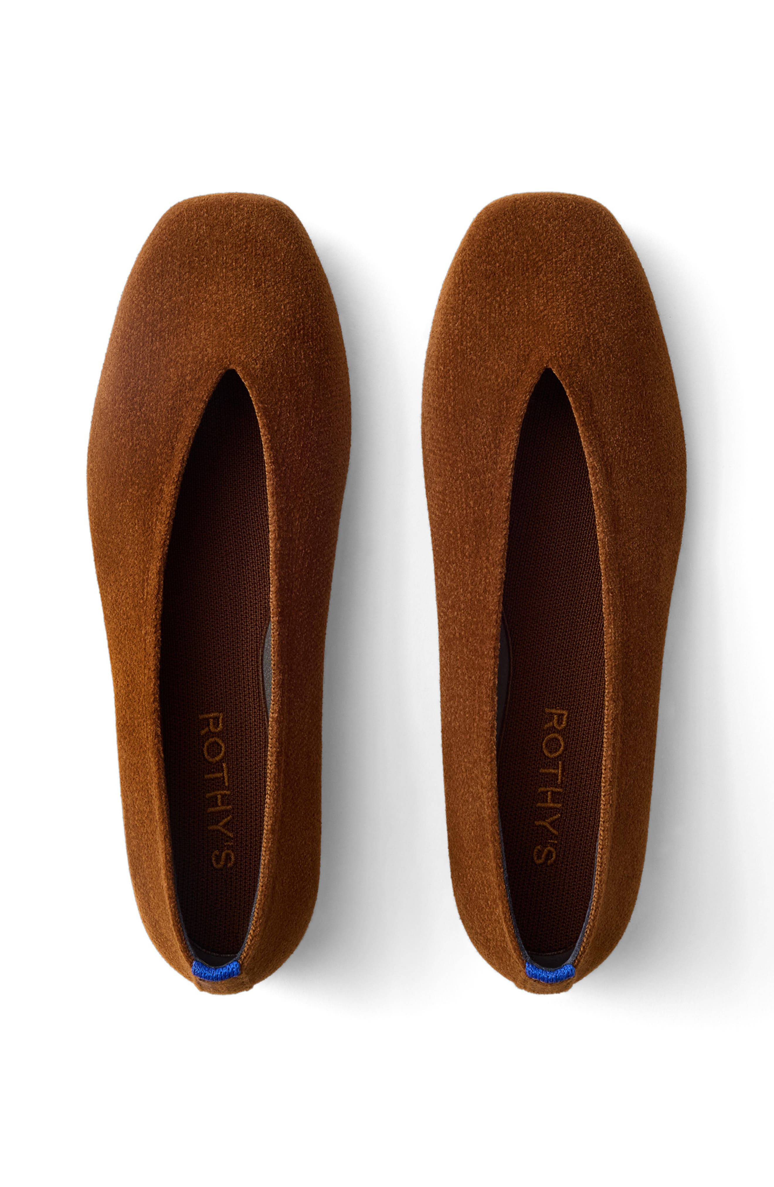 The ReVelvet Max Square Toe Ballet Flat, Alternate, color, REVELVET RUSSET