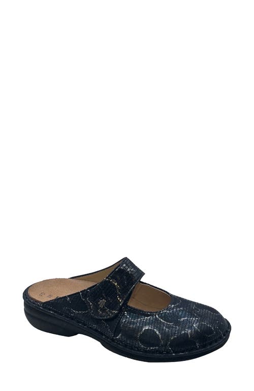Finn Comfort Standford Clog In Marine