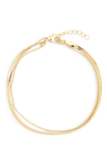 Nordstrom Rack Mixed Chain Anklet
