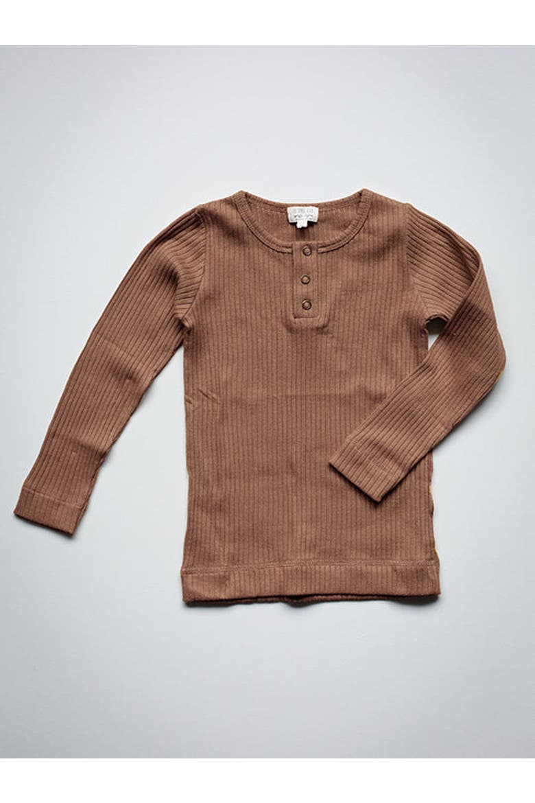 The Ribbed Top, Main, color, cinnamon