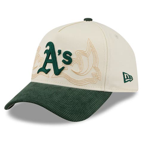 Men's New Era Stone Athletics Western Stitch 9FORTY A-Frame Adjustable Hat