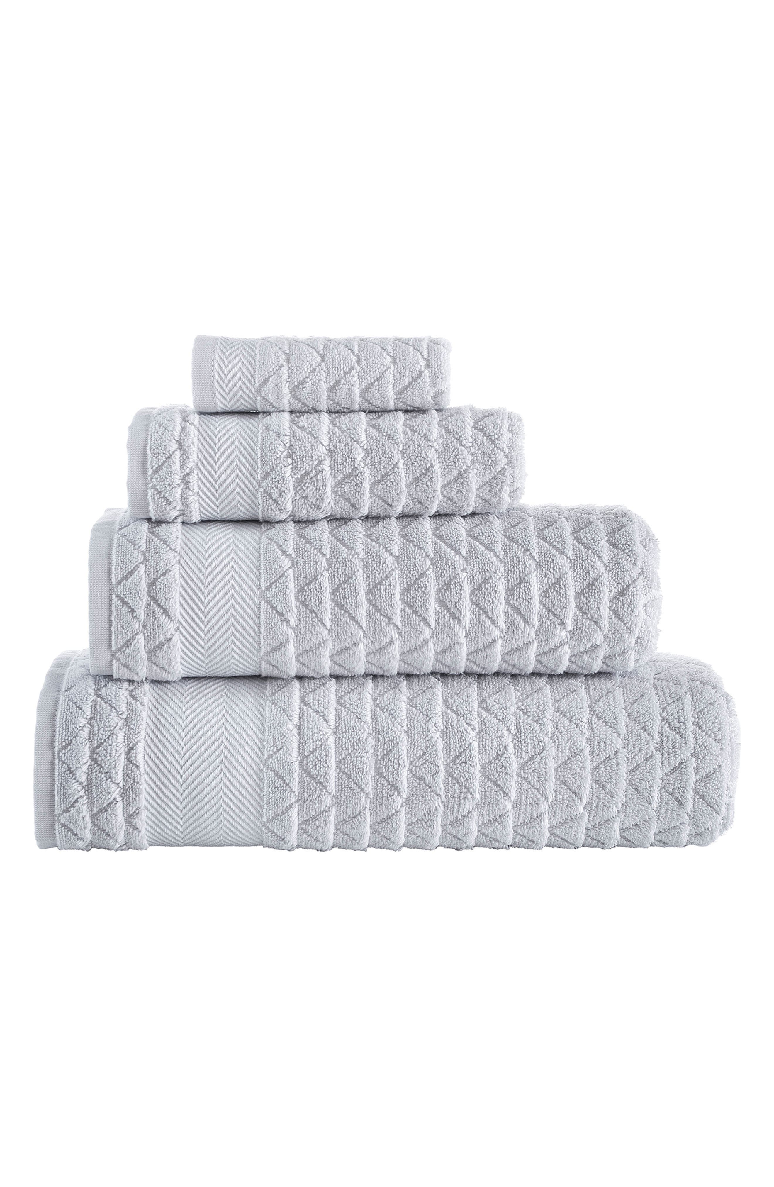 Brooks Brothers Herringbone Cotton Towels