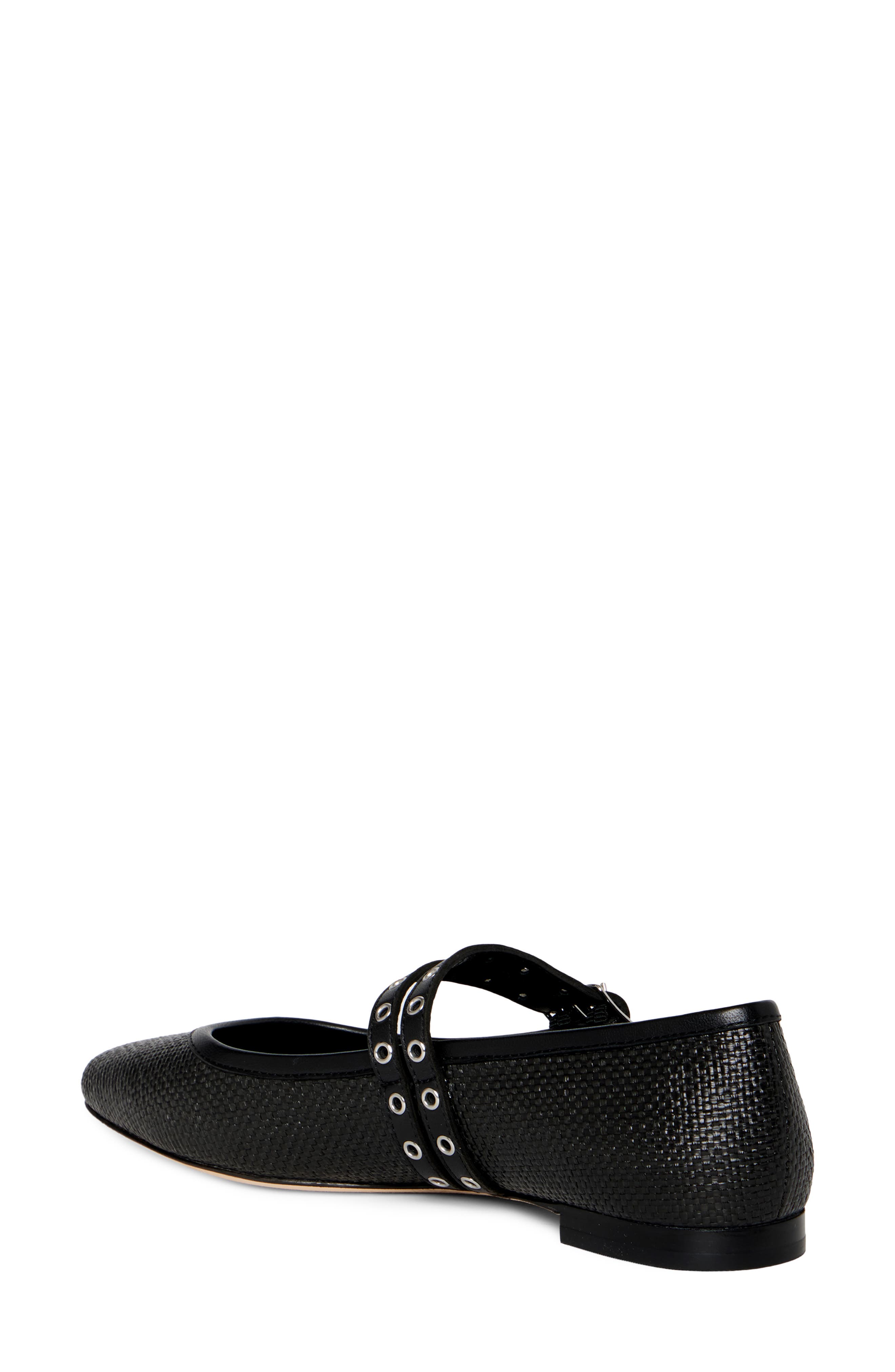 PAIGE Jackson Flat, Alternate, color, Black