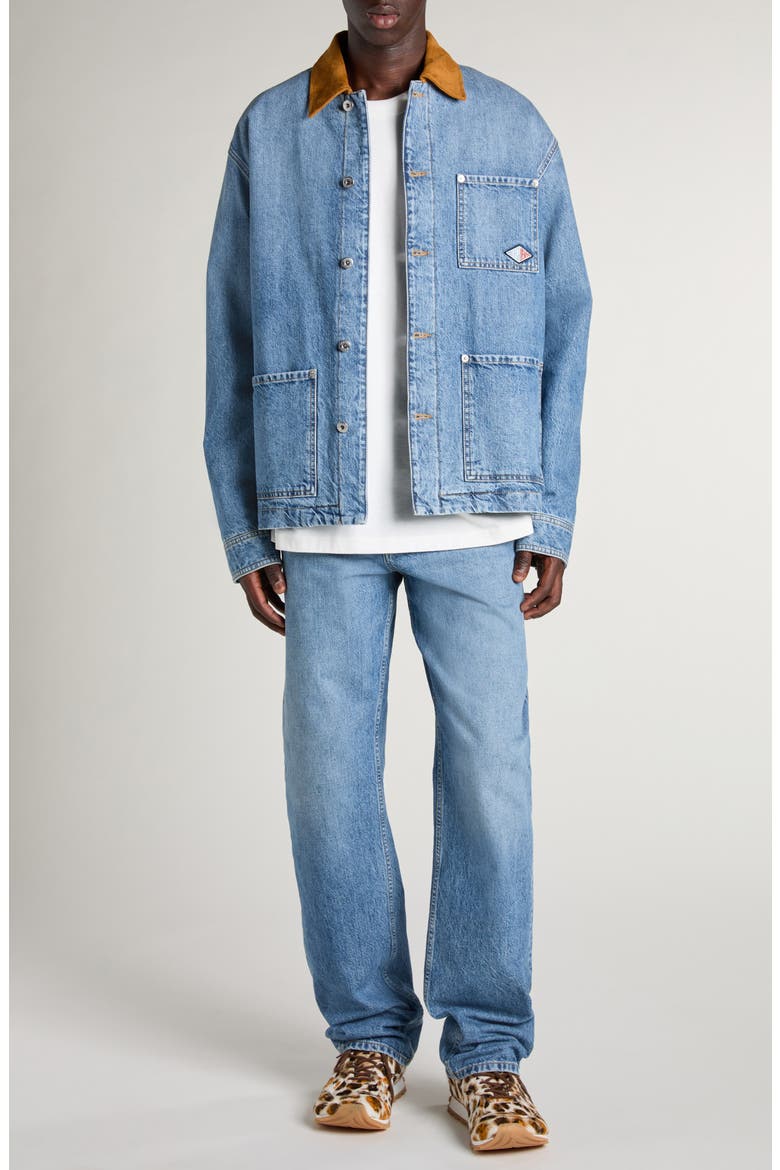 Straight Leg Jeans, Alternate, color, 4715 MID BLUE