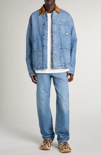 Bottega Veneta Padded Denim Workwear Jacket | Nordstrom