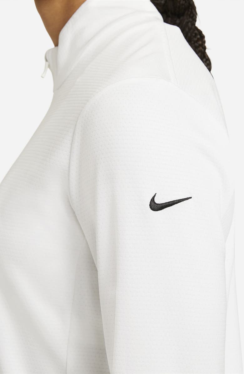 Nike Golf UV Victory Dri-FIT Half Zip Golf Pullover, Alternate, color, White/ Black