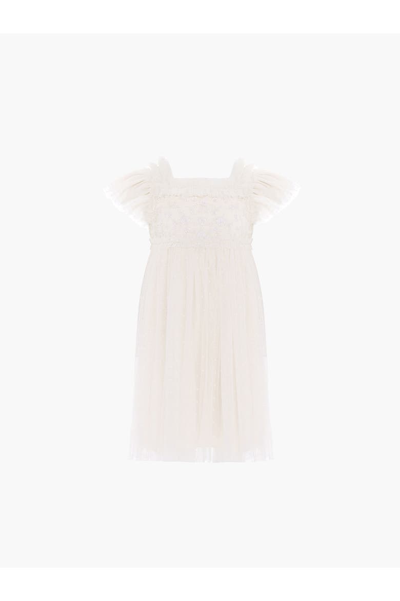 Midsummer Lace Bodice Kids Dress, Alternate, color, Cream