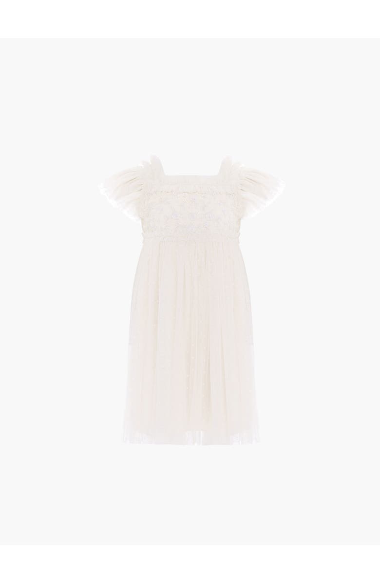 Needle & Thread Midsummer Lace Bodice Kids Dress, Alternate, color, Cream