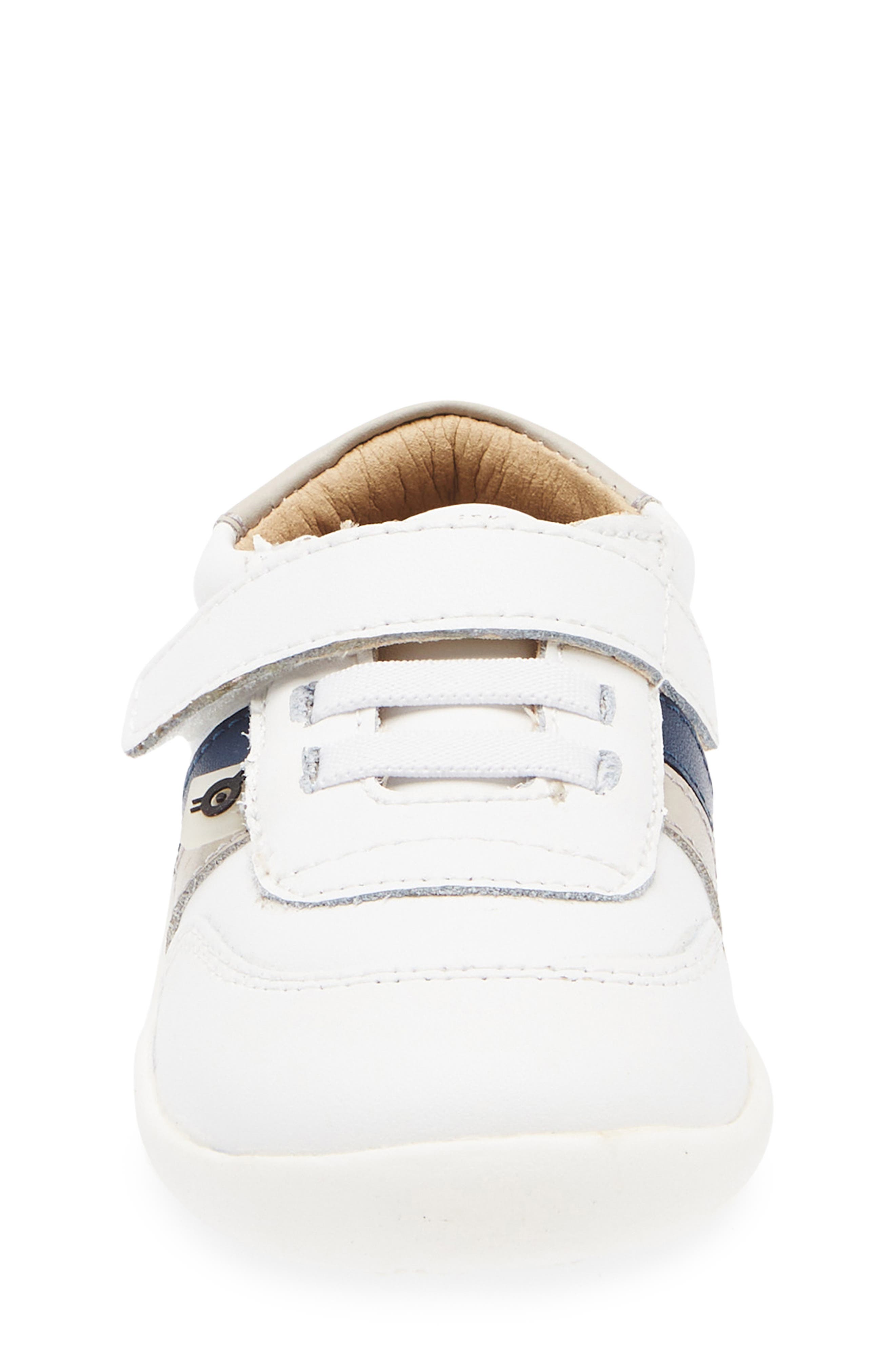 OLD SOLES Kids' Play Ground Sneaker, Alternate, color, Snow / Denim / Gris