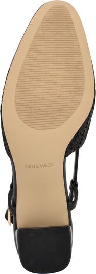 Nine West Unda Slingback Cap Toe Pump (Women) | Nordstrom