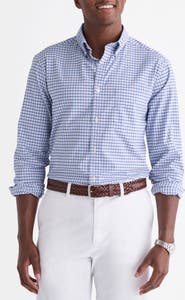 vineyard vines Skysail Gingham Performance Button Down Shirt
