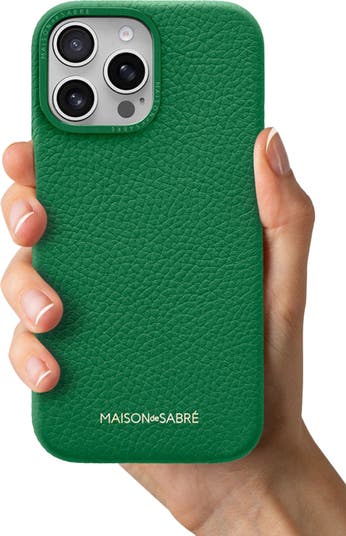 MAISON de SABRÉ Leather Phone Case | Nordstrom