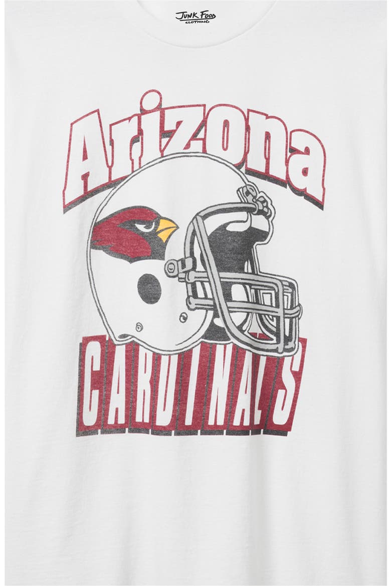 Arizona Cardinals Throwback Helmet Cotton Graphic T-Shirt, Alternate, color, WHITE