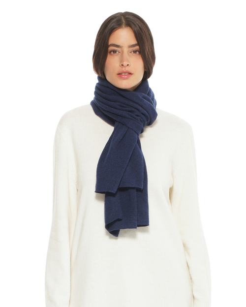 Monticelli Cashmere Pure Cashmere Cloud-soft Scarf In Black