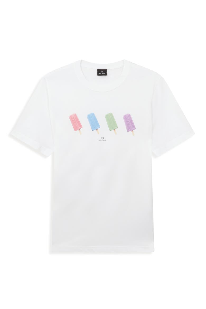 Lollies Graphic T-Shirt, Main, color, WHITE