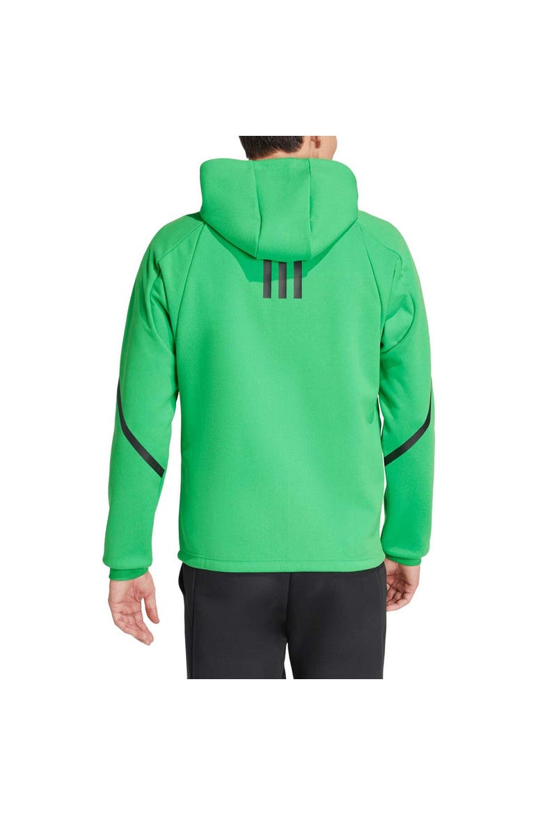 Men's adidas Green Austin FC 2024 Anthem Travel Raglan Sleeve Full-Zip Jacket, Alternate, color, Green