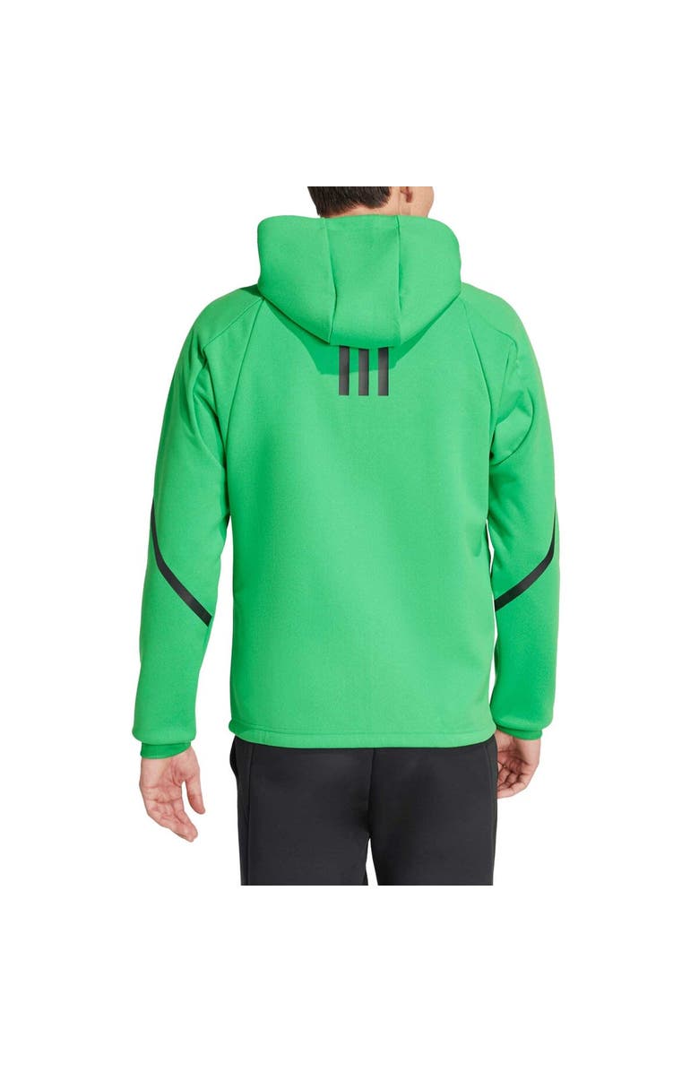 adidas Men's adidas Green Austin FC 2024 Anthem Travel Raglan Sleeve Full-Zip Jacket, Alternate, color, Green