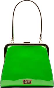 Frances Valentine Lulu Leather Frame Clutch