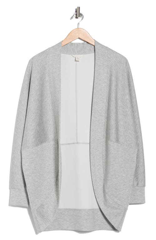 Caslon ® Long Sleeve Cocoon Cardigan In Gray