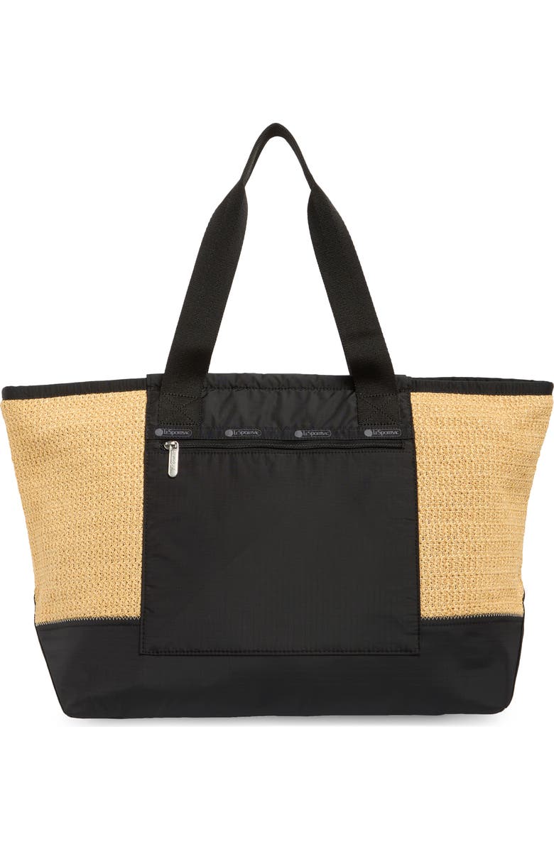 LeSportsac Raffia East/West Tote Bag, Main, color,
