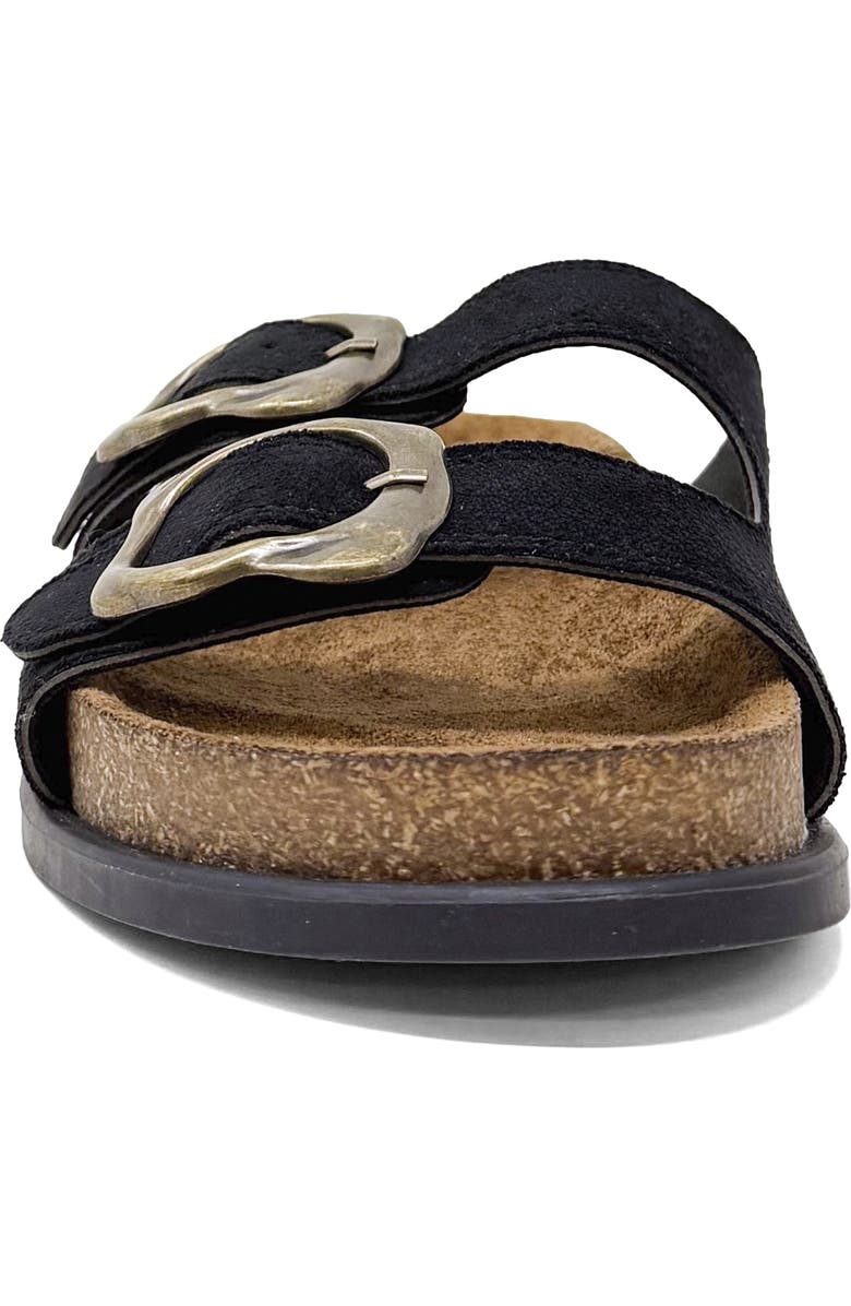 SHUSHOP Brooke Slide Sandal, Alternate, color, Black