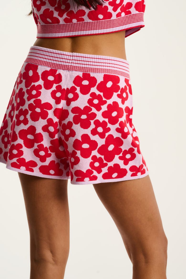 Daisy Dreamer Cotton Knit Short, Alternate, color, Vintage Lace Combo