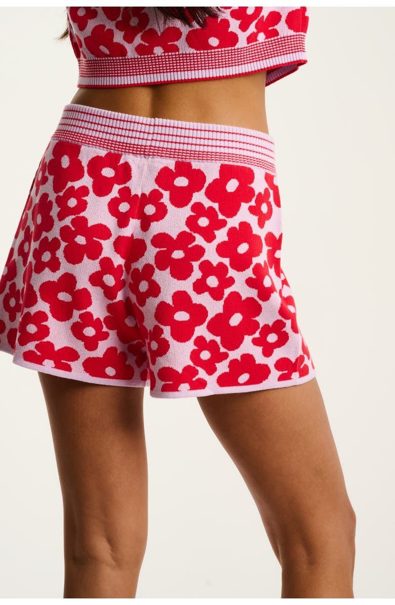 Lisa Todd Daisy Dreamer Cotton Knit Short, Alternate, color, Vintage Lace Combo