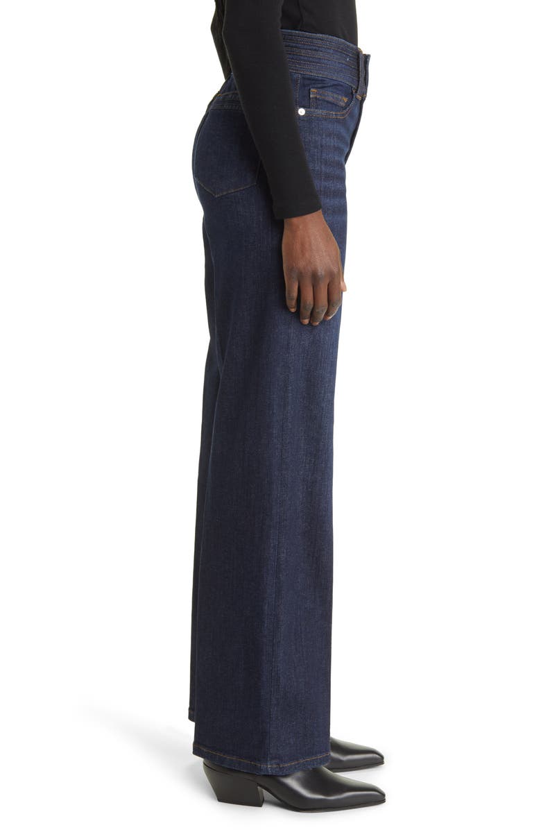 FRAME Triple Binding Slim Palazzo Jeans, Alternate, color, 