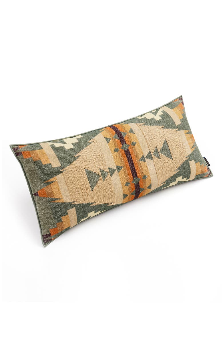 Pendleton Siskiyou Accent Pillow, Alternate, color, Sage