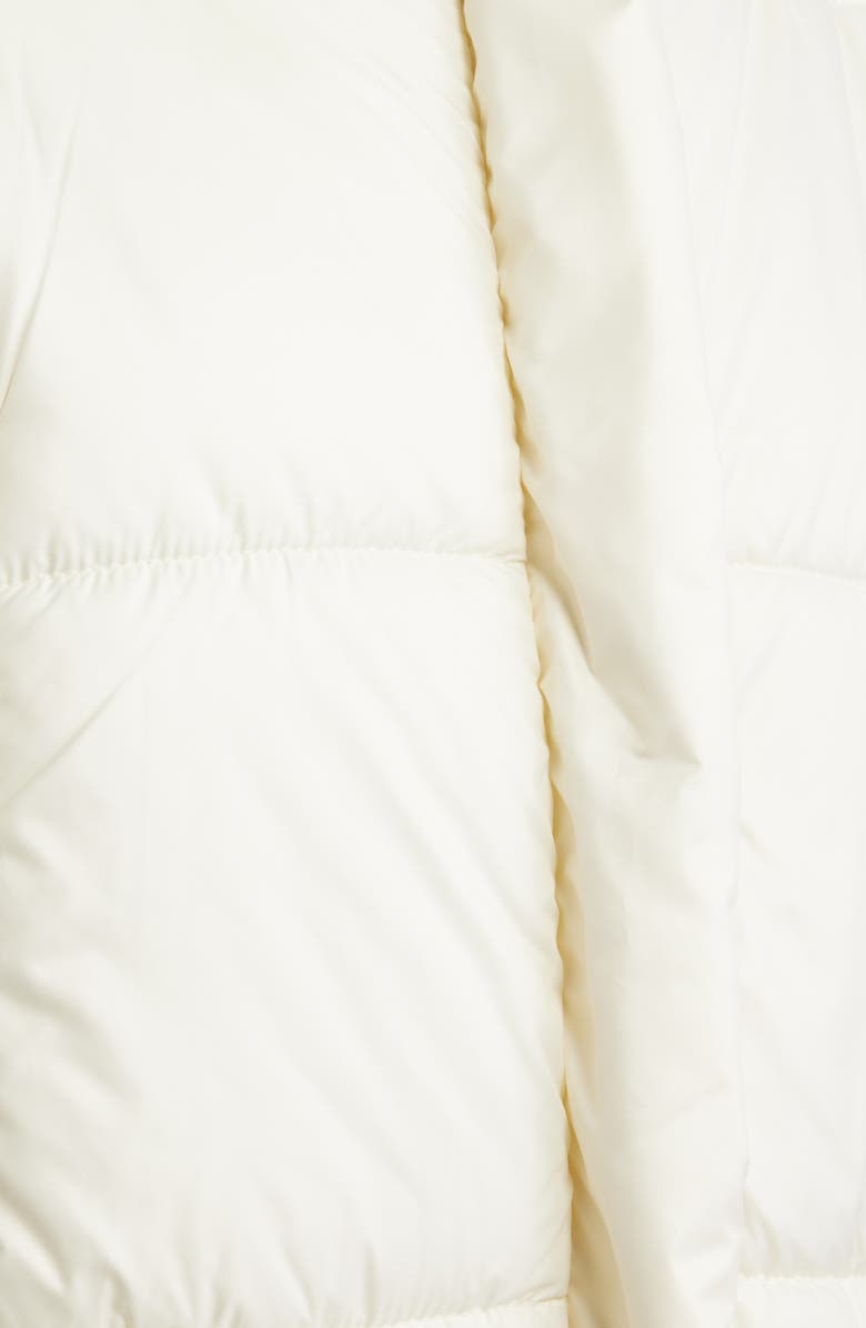 dRA Poppy Hooded Puffer Vest, Alternate, color, Off White